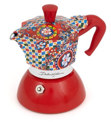 Bialetti Moka Induktion Dolce&Gabbana - 2 Tassen