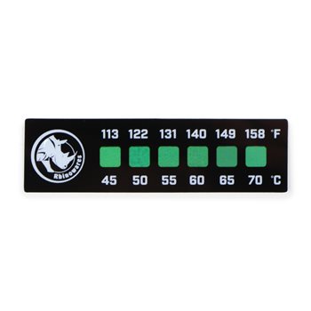 Aufkleber Thermometer