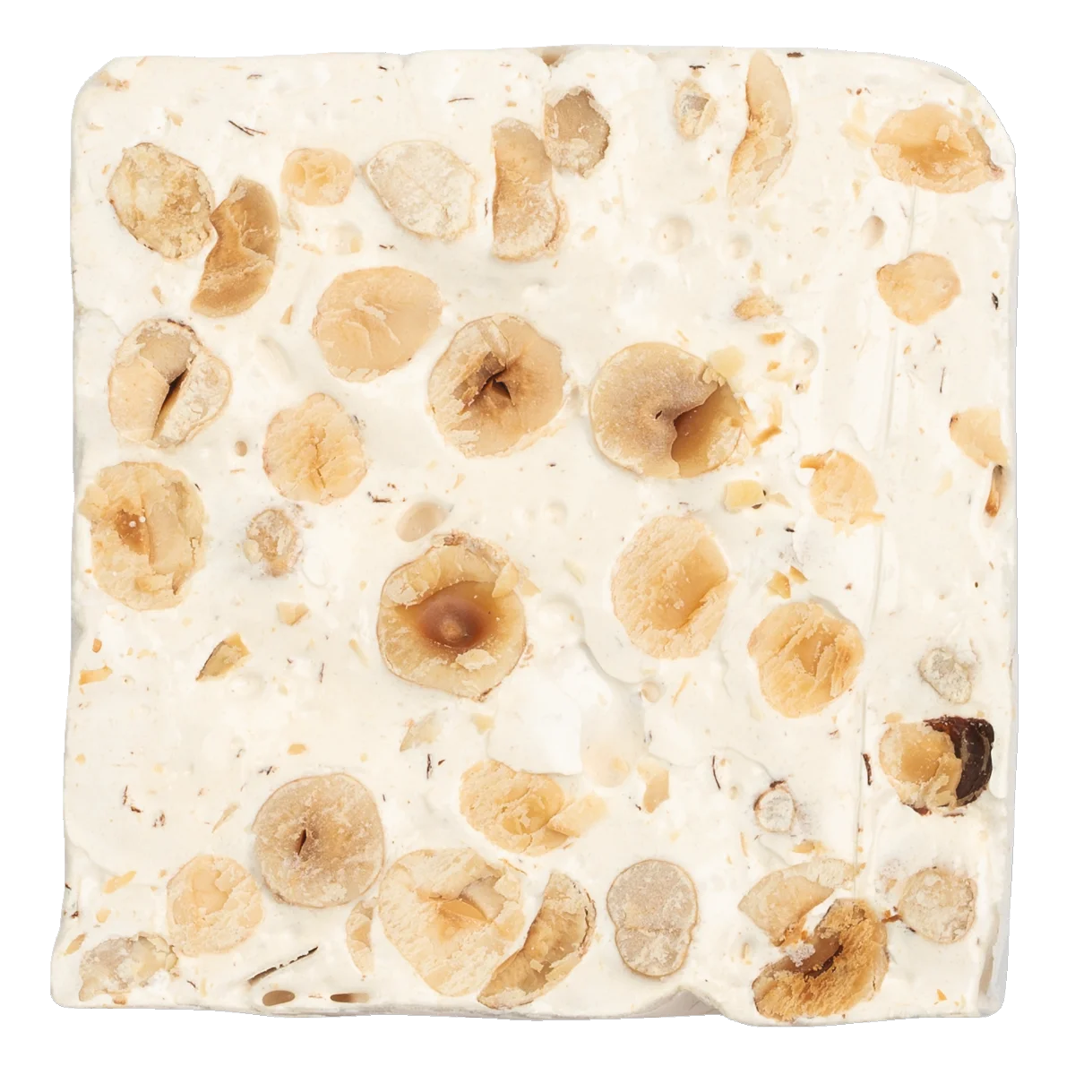 Torrone friabile Nougat - Piemont Haselnuss, hart