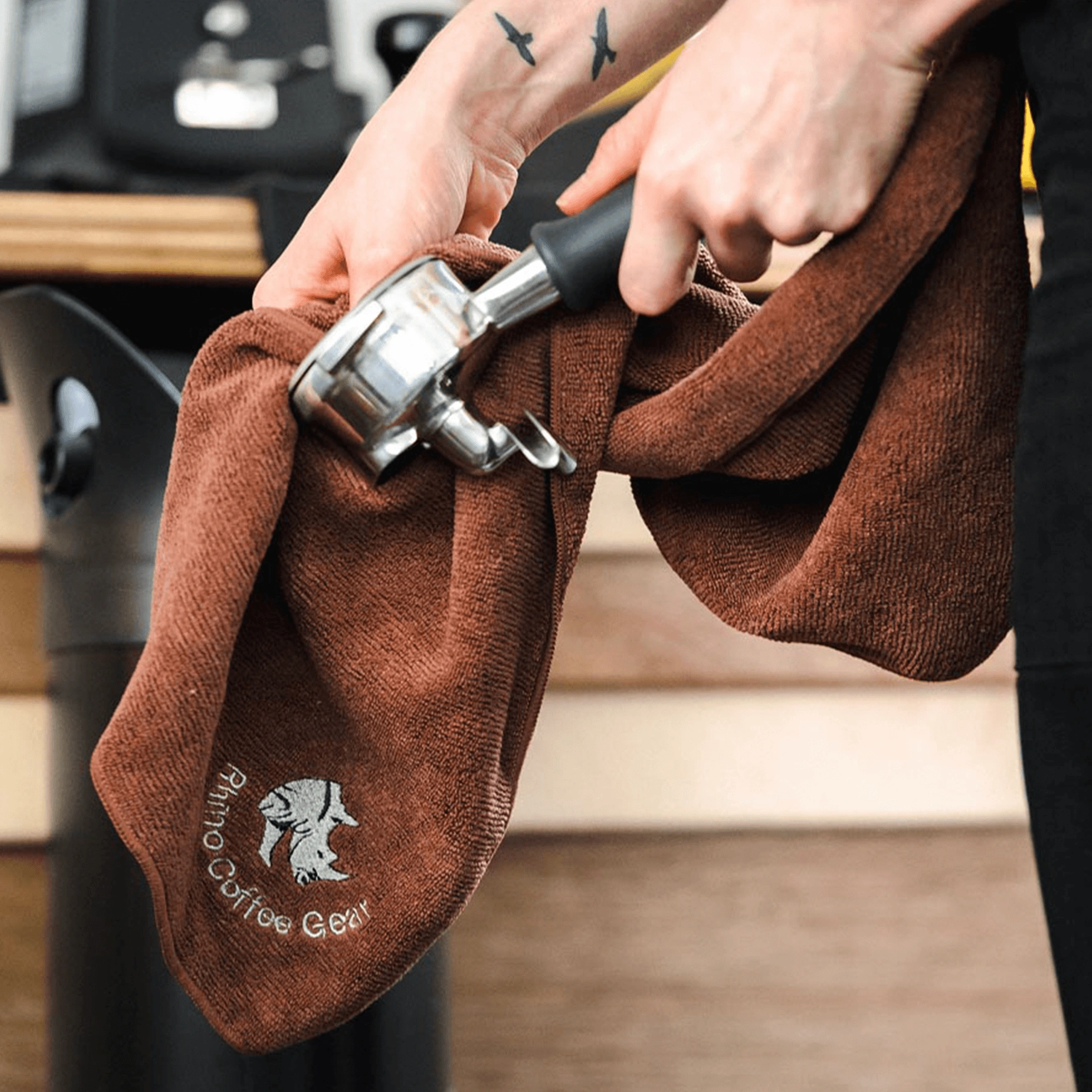 Rhino Barista Tuch-Set, 4-teilig