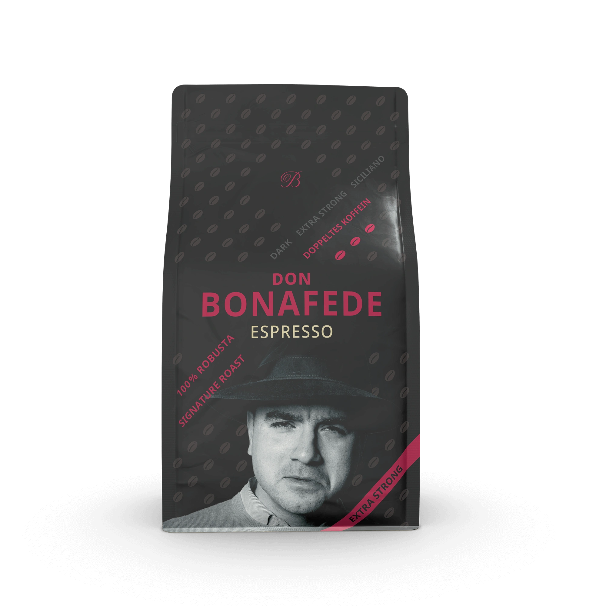 DON BONAFEDE EXTRA STRONG, 100 % Robusta Espresso 500 g