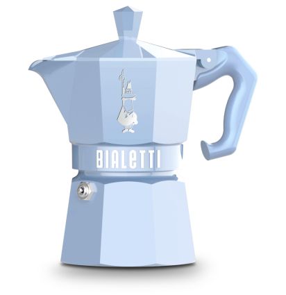 Bialetti Moka Express Exclusive Hellblau - 6 Tassen