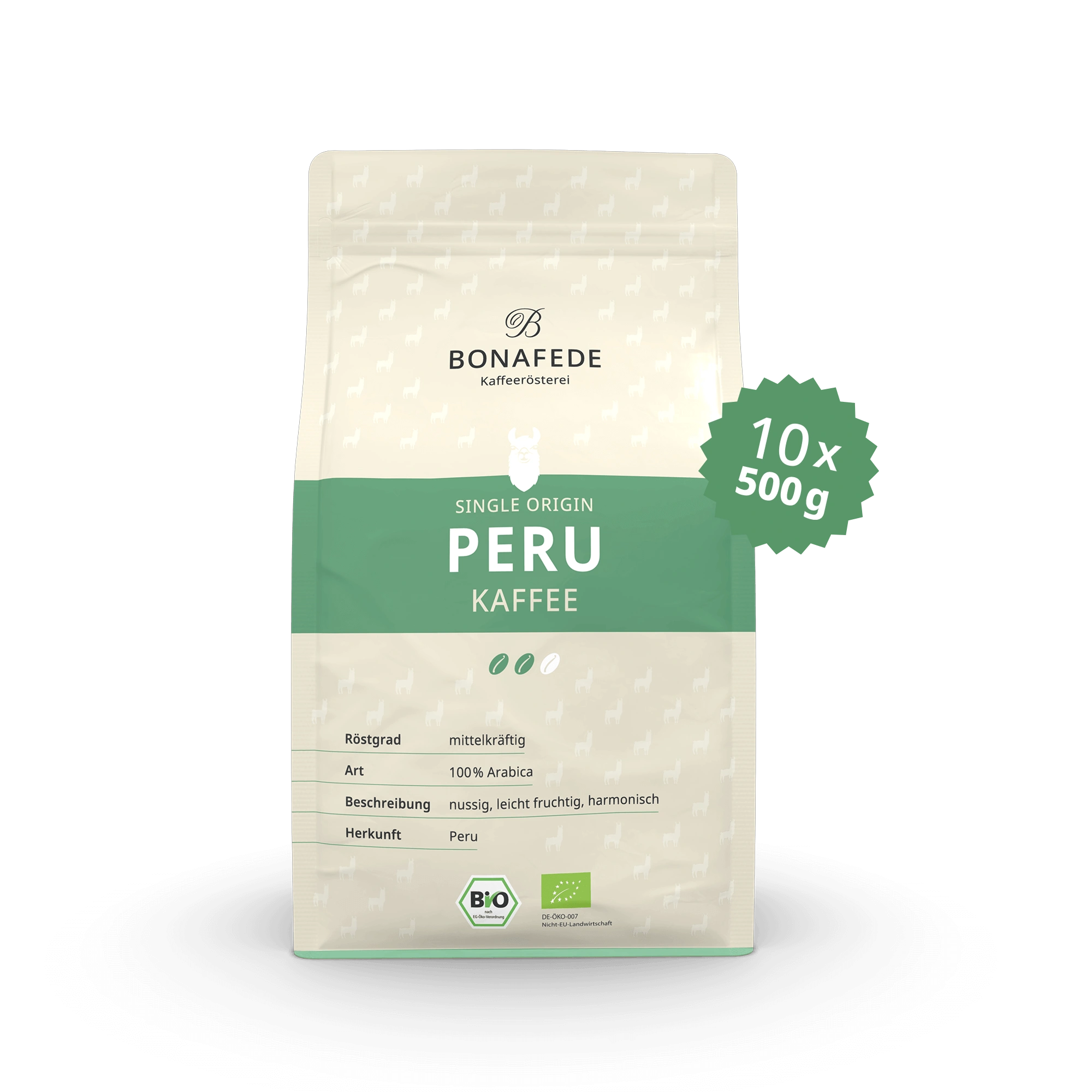 VPE PERU Bio + Fair, Kaffee 10 x 500 g