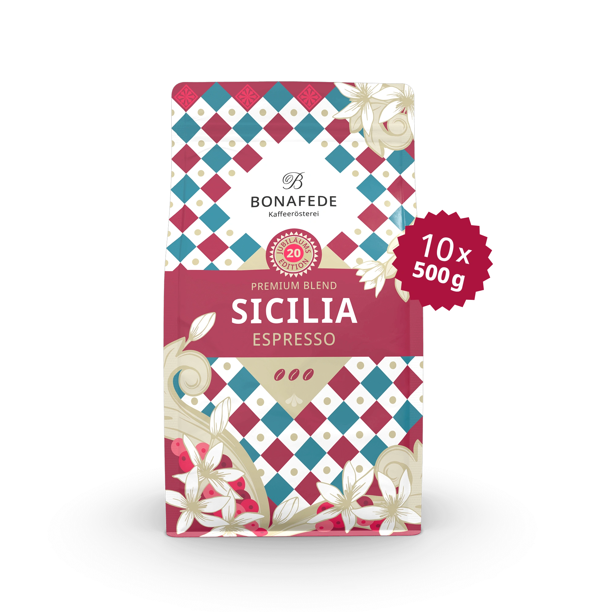 VPE SICILIA Bio Jubiläumsedition: 20 Jahre BONAFEDE, 10 x 500 g