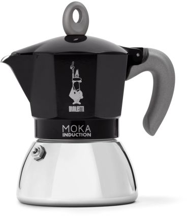 Bialetti Mini Induction 2 Tassen schwarz