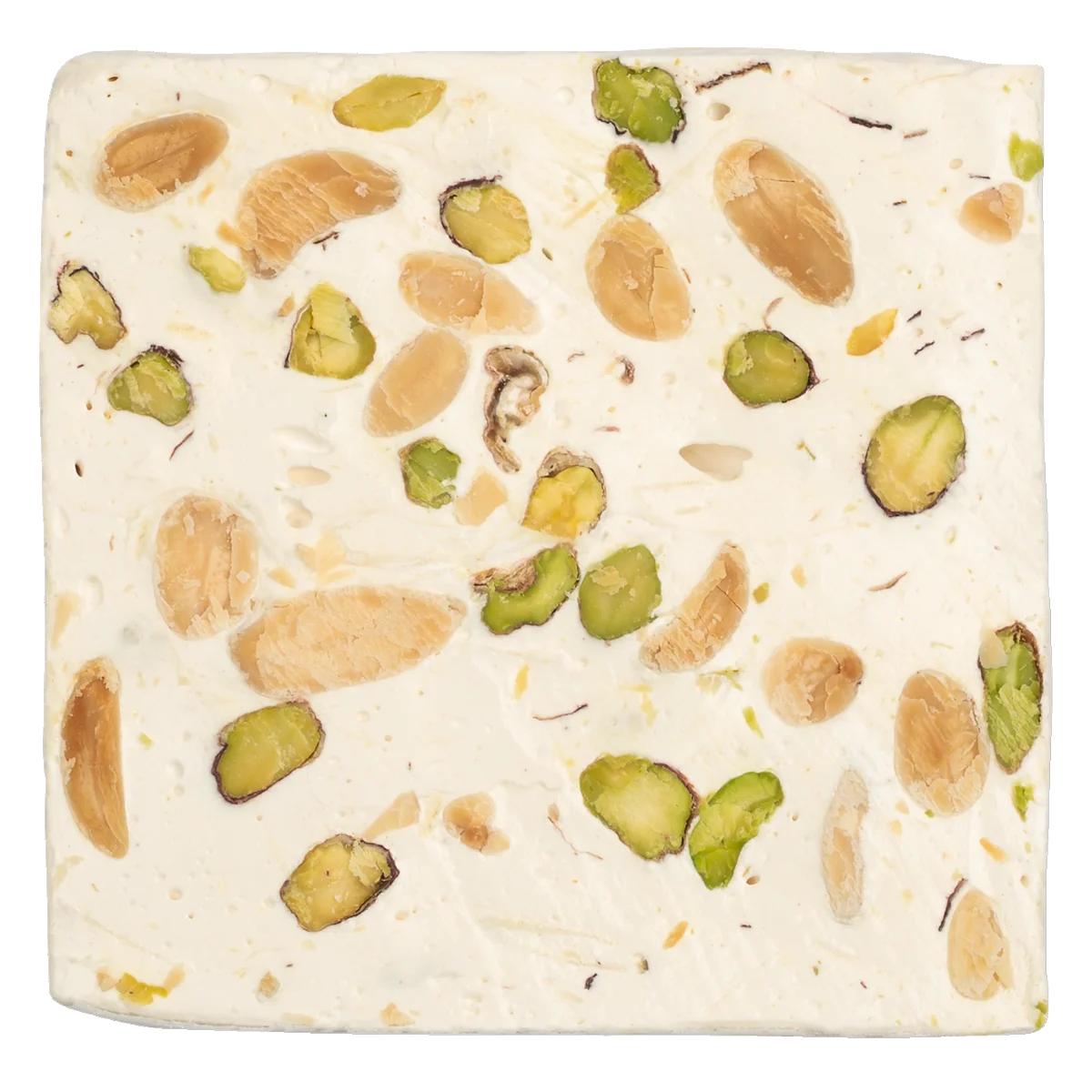 Torrone morbido Nougat - Pistazie & Mandel, weich