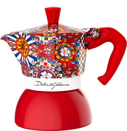 Bialetti Moka Induktion Dolce&Gabbana - 2 Tassen