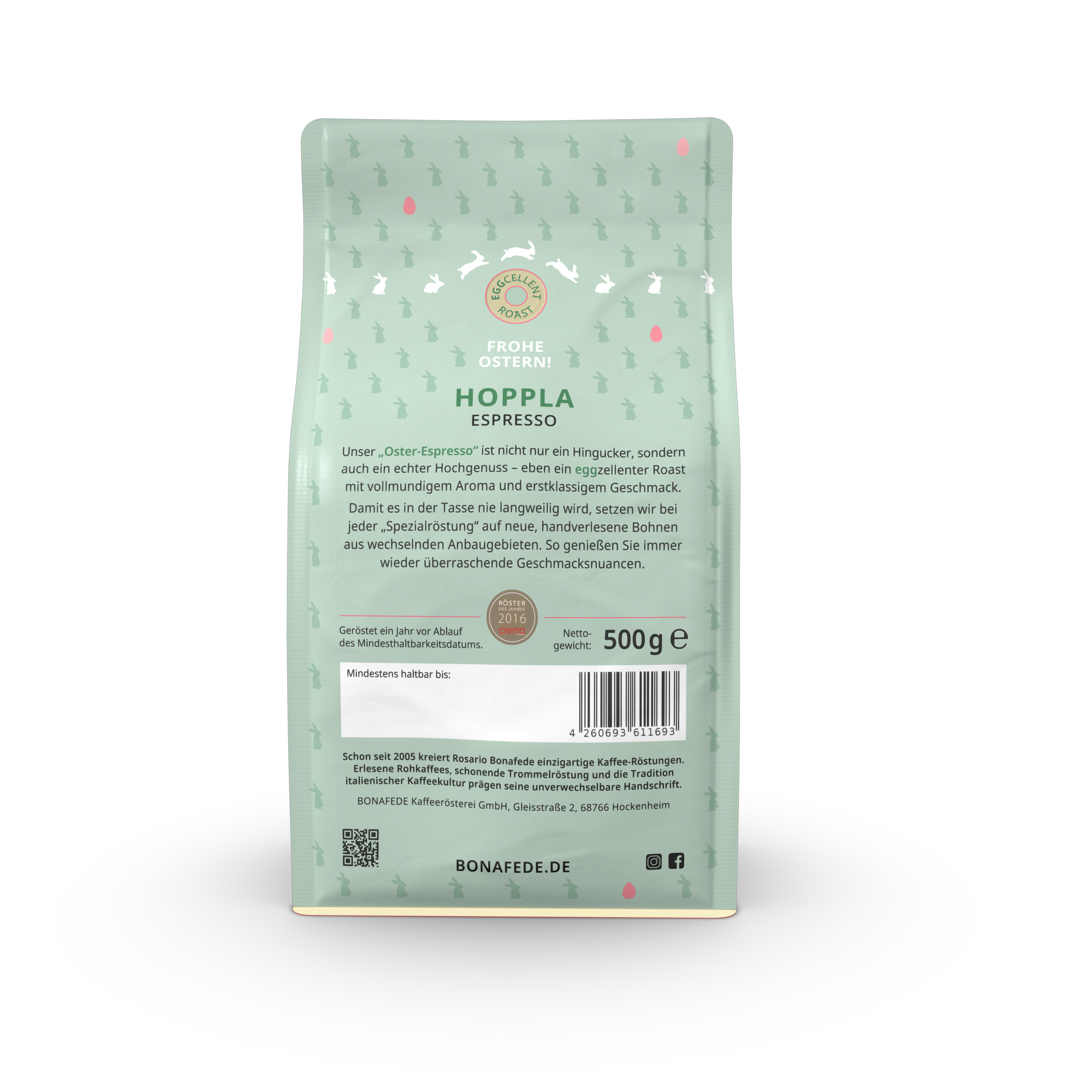 HOPPLA, Oster-Espresso