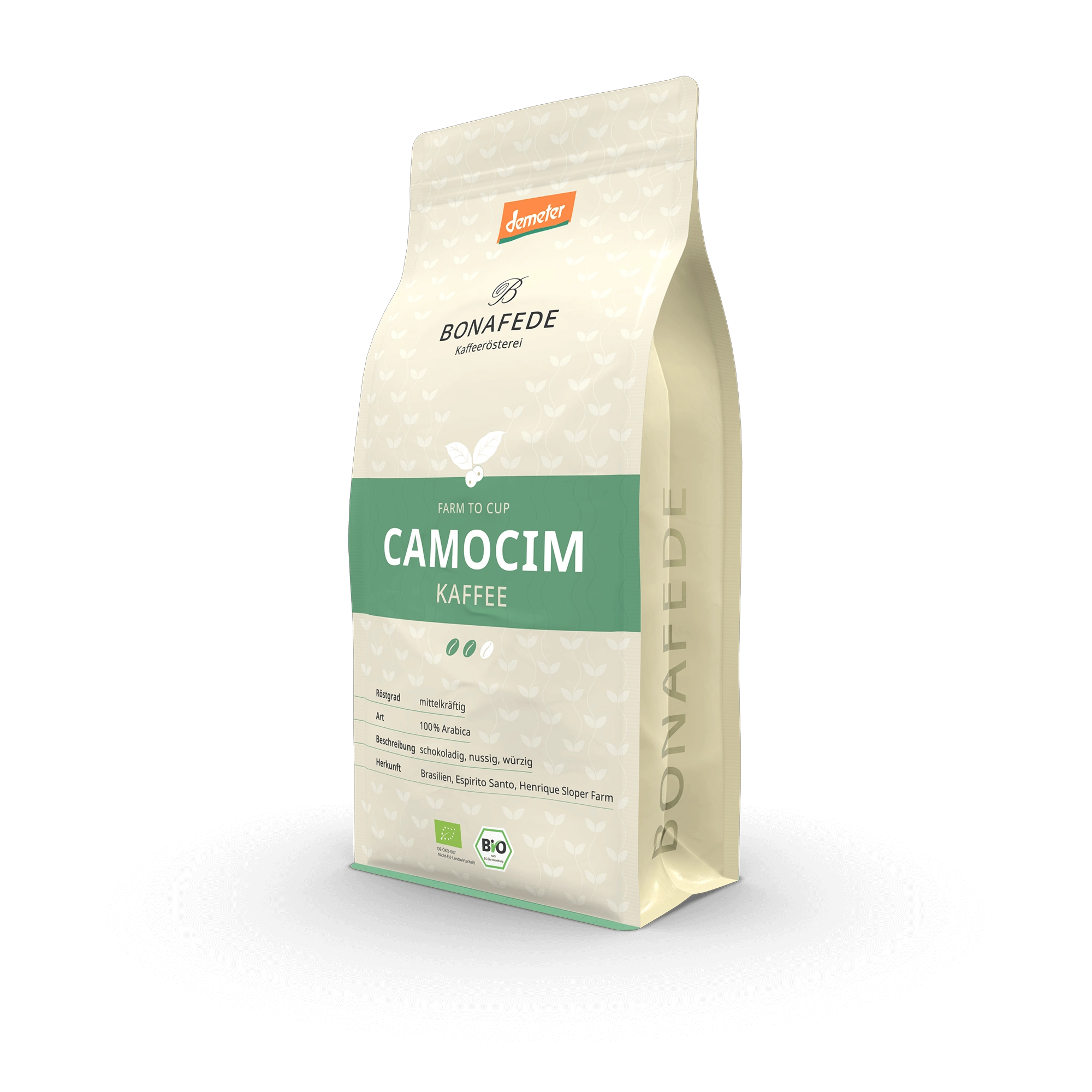 Demeter CAMOCIM Bio, Kaffee