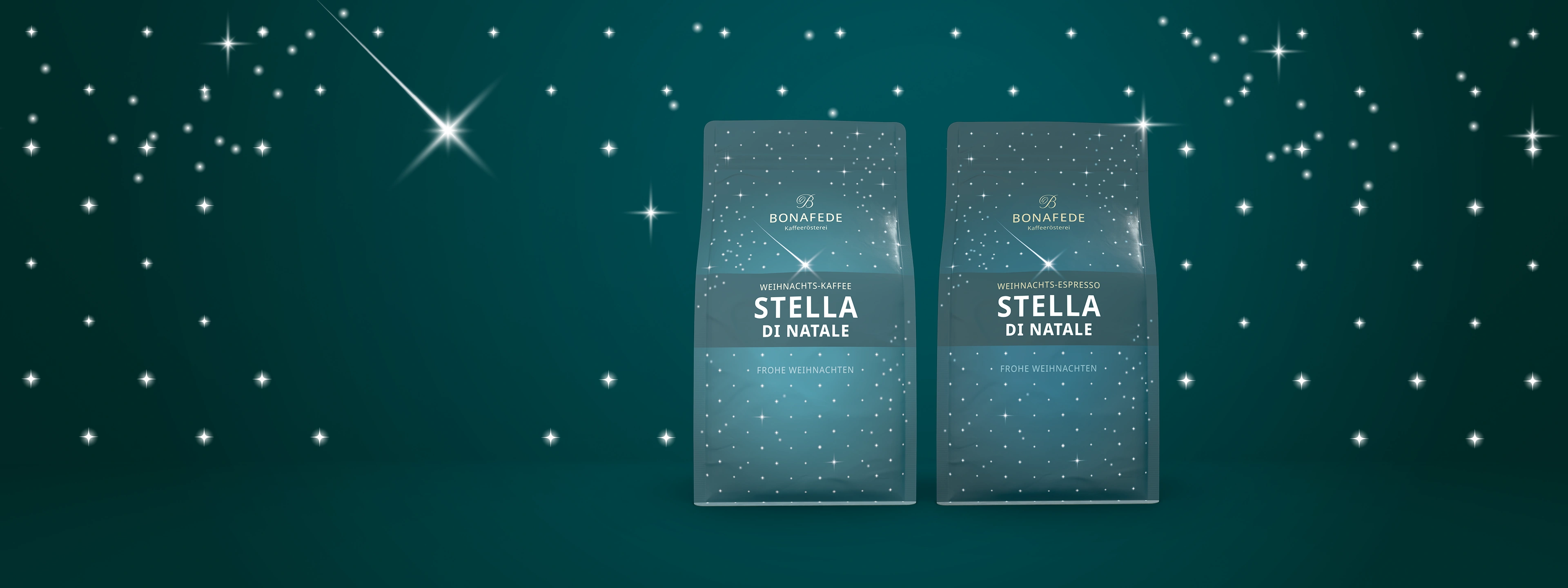 Weihnachts-Editionen: Stella di Natale als Kaffee- oder Espresso-Röstung