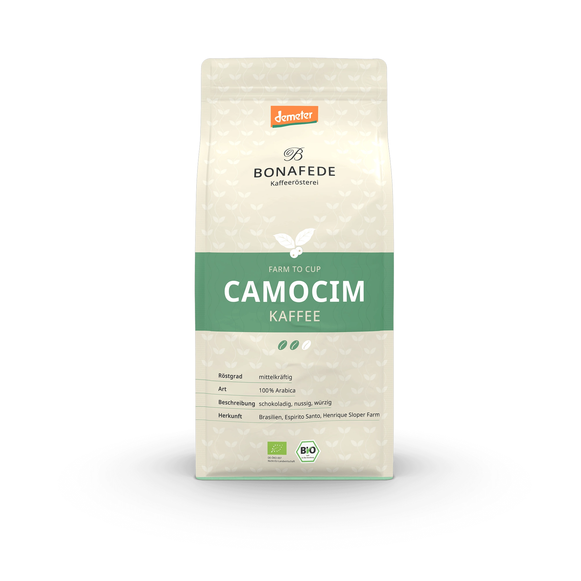 Demeter CAMOCIM Bio, Kaffee