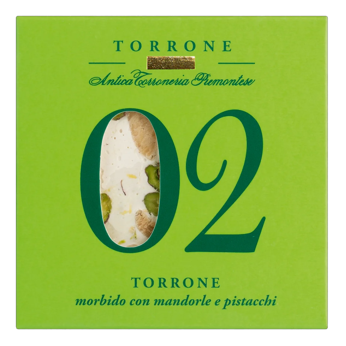 Torrone morbido Nougat - Pistazie & Mandel, weich