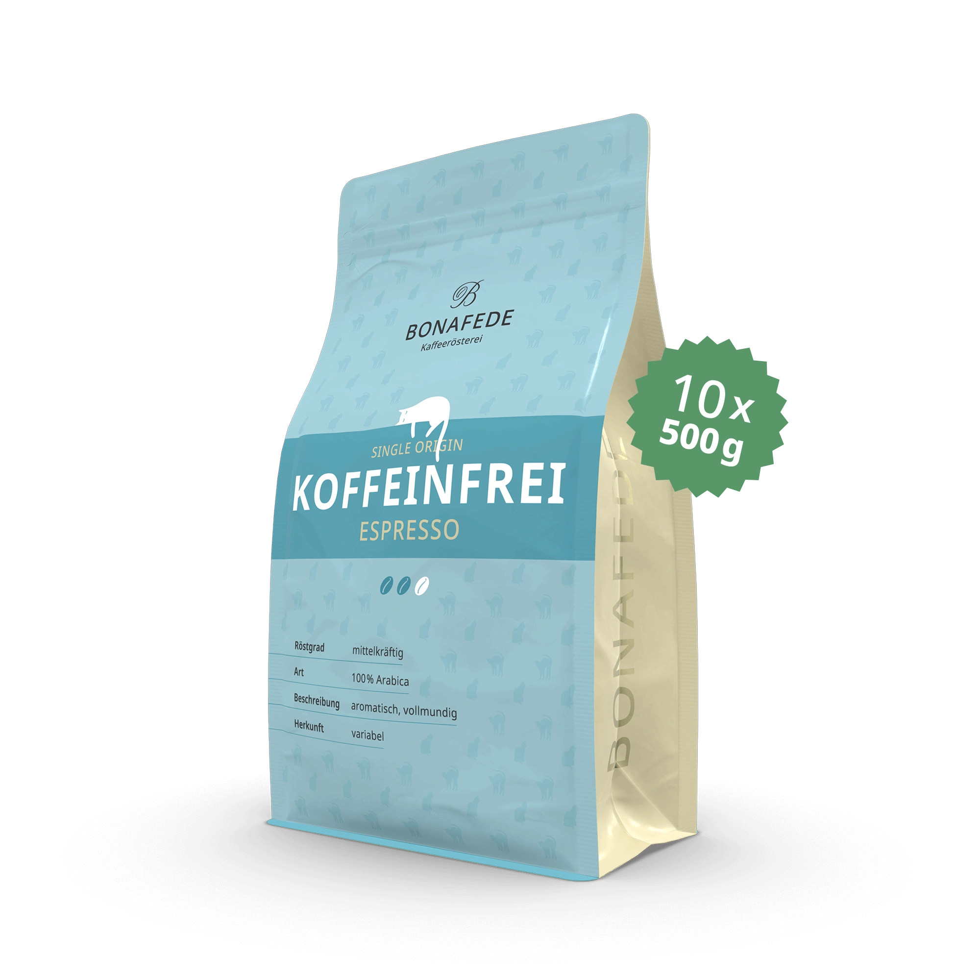 VPE KOFFEINFREI, Espresso 10 x 500 g