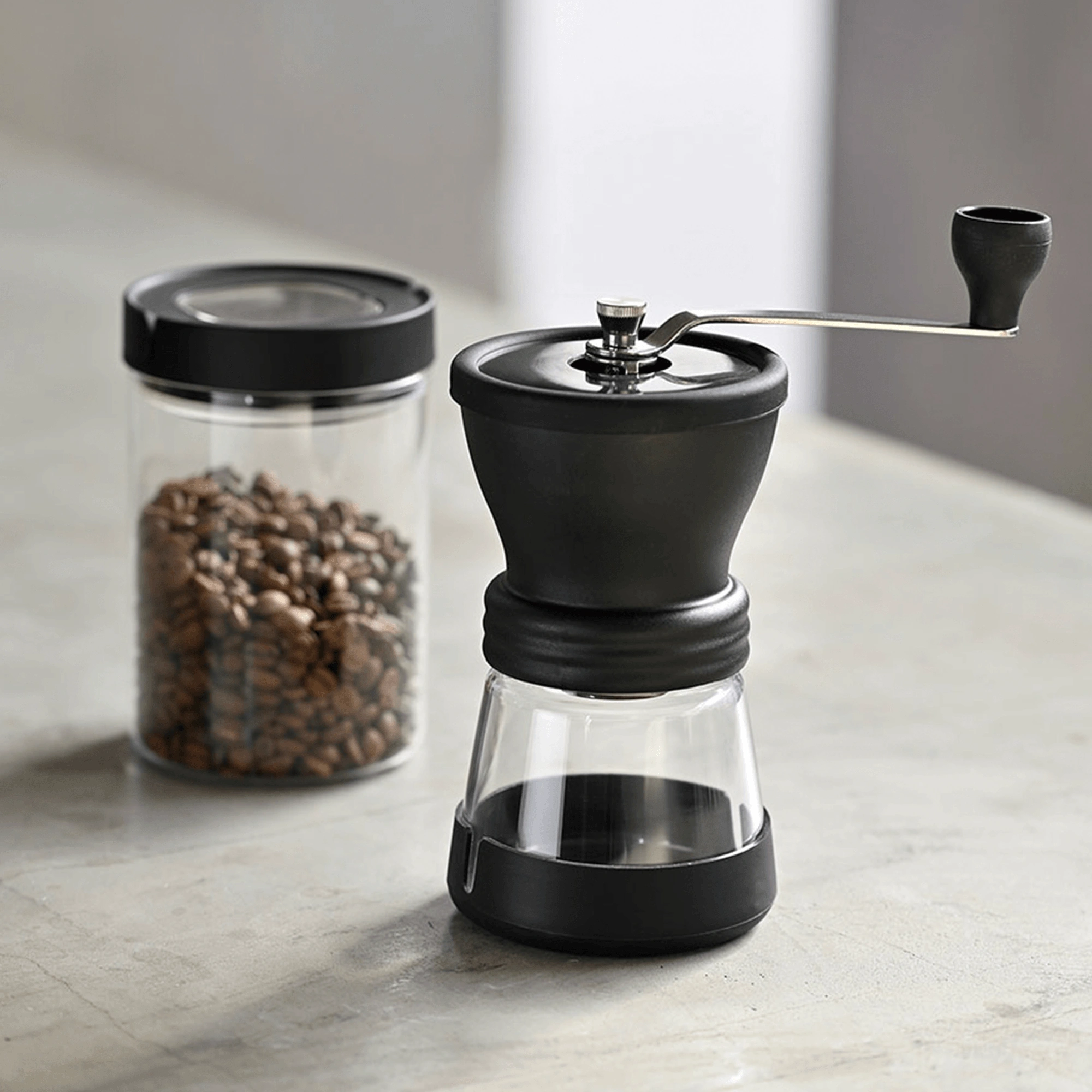 Hario Skerton N Handkaffeemühle mitKeramikmahlwerk